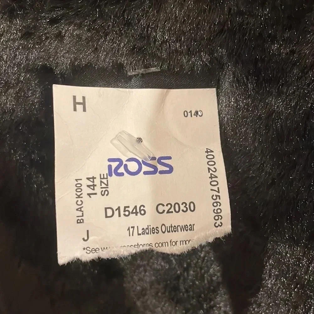 NWT Ci Sono faux leather and fur bomber woman’s jacket - Picture 5 of 14